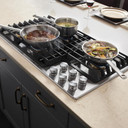 Jennair® 36” JX3™ Gas Downdraft Cooktop JGD3536GS