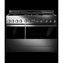 Jennair® 48" NOIR™ Gas Professional-Style Range with Chrome-Infused Griddle JGRP548HM