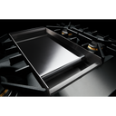 Jennair® 48" NOIR™ Gas Professional-Style Range with Chrome-Infused Griddle JGRP548HM