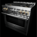 Jennair® RISE™ 36 Gas Professional-Style Range with Grill JGRP636HL