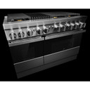 Jennair® NOIR™ 48" Dual-Fuel Professional Range with Gas Grill JDRP648HM