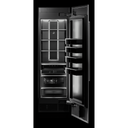 Jennair® 24 Built-In Column Freezer with NOIR™ Panel Kit, Right Swing JKCPR241GM