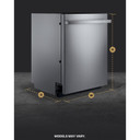 JennAir® Fully Integrated Dishwasher with 3rd Level Rack with Wash JDAF5924RM