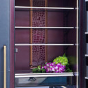 Carbon 18" Cuts By JennAir Leather Panel CARBON18L