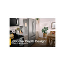 Whirlpool® 36-Inch Wide Counter-Depth French Door Bottom Mount Refrigerator - 20 cu. ft. WRFC2036RV