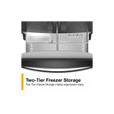 Whirlpool® 36-Inch Wide Counter-Depth French Door Bottom Mount Refrigerator - 20 cu. ft. WRFC2036RB Whirlpool® 36-Inch Wide Counter-Depth French Door Bottom Mount Refrigerator - 20 cu. ft. WRFC2036RB