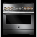 Jennair® RISE™ 36" Induction Professional-Style Range JPIFC736RL