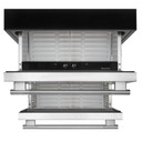 Kitchenaid® 24" Stainless Steel Undercounter Double-Drawer Refrigerator KURT524SSB