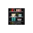 Kitchenaid® 24" Undercounter Refrigerator with Glass Door and Shelves with Metallic Accents KURL524SPS