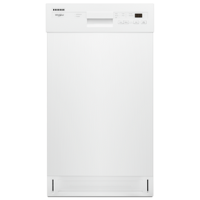 Whirlpool® Small-Space Compact Dishwasher with Stainless Steel Tub WDPS5118PW