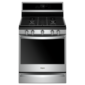 Whirlpool® 5.8 cu. ft. Smart Freestanding Gas Range with EZ-2-Lift™ Grates WFG975H0HZ