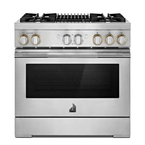 Jennair® 36" RISE™ Dual-Fuel Professional-Style Range JDRP636HL