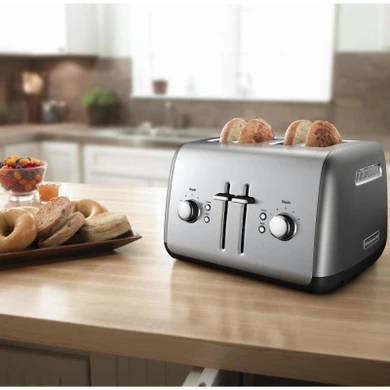 KitchenAid® 4-Slice Toaster with Manual High-Lift Lever KMT4115CU