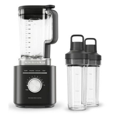 KitchenAid® Pure Power Blender with 2 Personal Blending Jars KSB2078BM