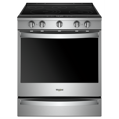 Whirlpool® Cuisinière électrique coulissante intelligente avec technologie Frozen BakeTM - 6.4 pi cu YWEE750H0HZ