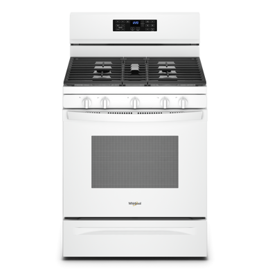 Whirlpool® Cuisinière au gaz 5 en 1 avec four à friture à l’air - 5 pi cu WFG550S0LW