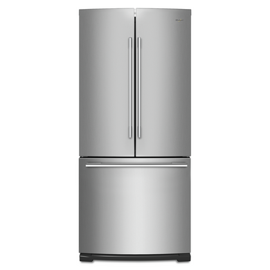 Whirlpool® 30-inch Wide Contemporary Handle French Door Refrigerator - 20 cu. ft. WRFA60SFHZ