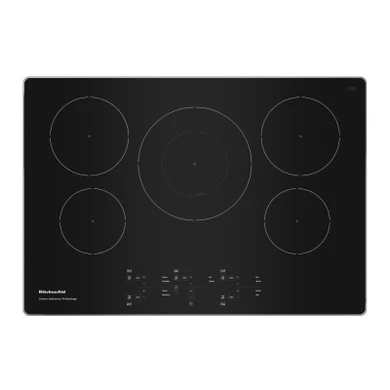 Kitchenaid® 30-Inch 5-Element Sensor Induction Cooktop KCIG550JSS