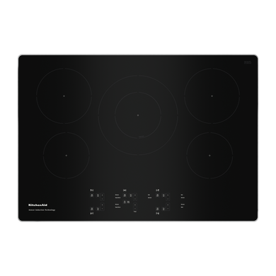 Kitchenaid® Table de cuisson à induction par capteur de 5 éléments et 30 po KCIG550JSS