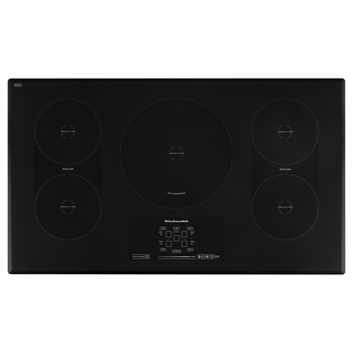 36-Inch 5-Element Induction Cooktop, Architect® Series II KICU569XBL