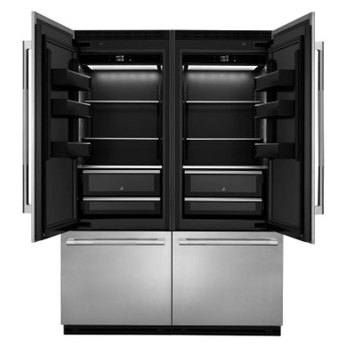 Jennair® Stainless steel panel kit with RISE custom-knurled handles JKCHL302ML