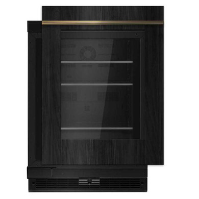 Jennair® Panel-Ready 24" Under Counter Glass Door Refrigerator, Left Swing JUGFL242HX