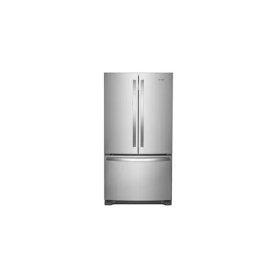 Whirlpool® 36-Inch Wide Counter-Depth French Door Bottom Mount Refrigerator - 20 cu. ft. WRFC2036RZ