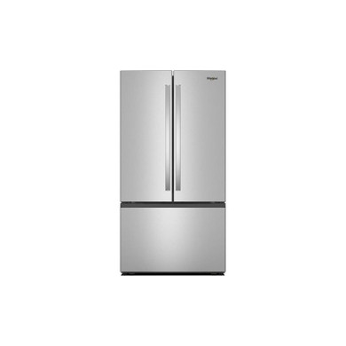 Whirlpool® 36-Inch French Door Refrigerator with Interior Water Dispenser - 31 cu. ft. WRFF3336SZ