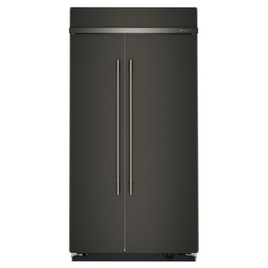 Kitchenaid® 25.5 Cu. Ft. 42" Built-In Side-by-Side Refrigerator with Platinum Interior KBSN742SBE