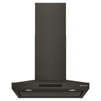 KitchenAid® 30-inch Wall-Mount, 4-Speed Canopy Hood KVWC730SBE