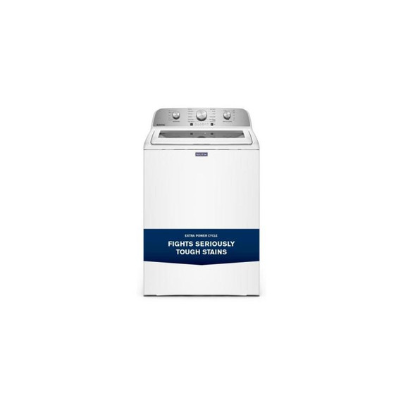 Maytag® 5.4 Cu. Ft. IECTop Load Agitator Washer with Extra Power Cycle MTW5205TW
