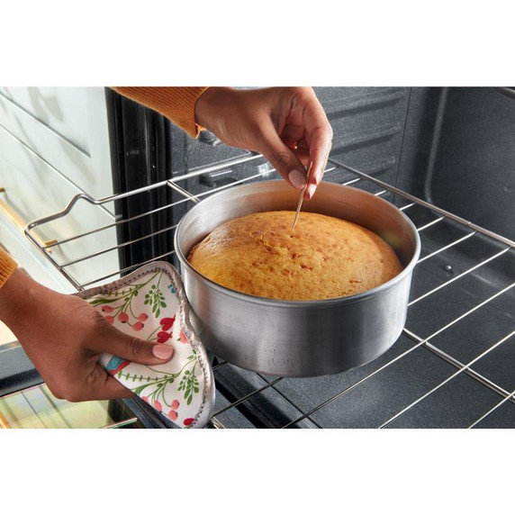 Whirlpool® 30-inch Electric Smart Range with No Preheat Mode and Steam Clean YWSES3330TS