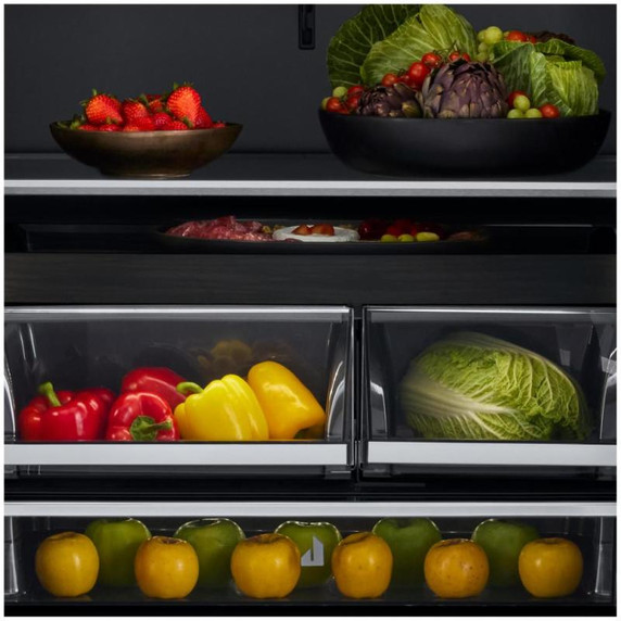 Jennair® RISE 36" Counter-Depth French Door Refrigerator JFFCCI72SL