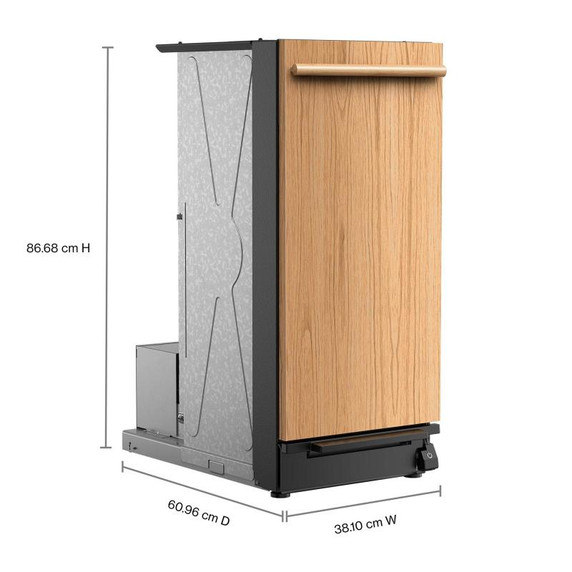 KitchenAid 15 in. Built-In Trash Compactor with Built-In Odor Management System KTTP515TPA