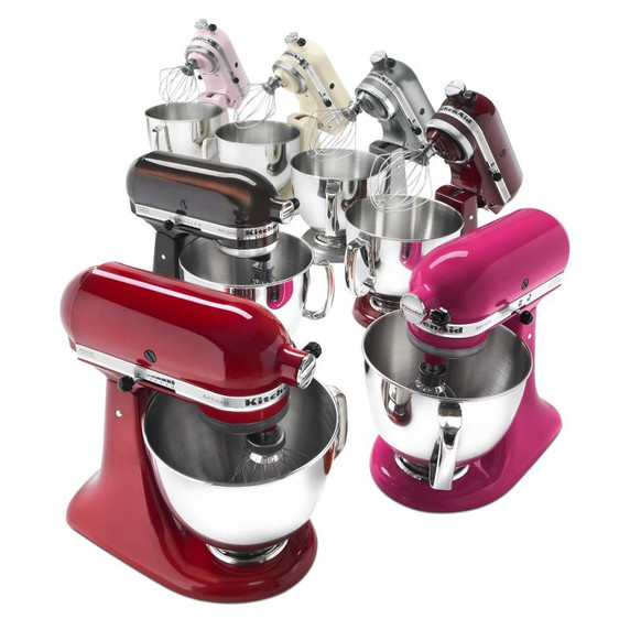 Kitchenaid® Artisan® Series 5 Quart Tilt-Head Stand Mixer KSM150PSCU