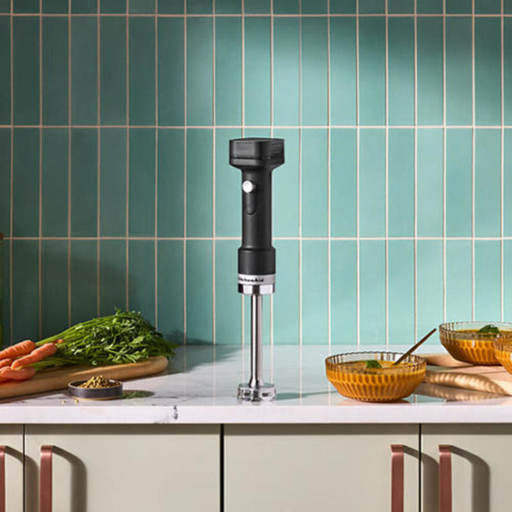 KitchenAid® Go Cordless Hand Blender with 12v MAX removable battery KHBRV71BM
