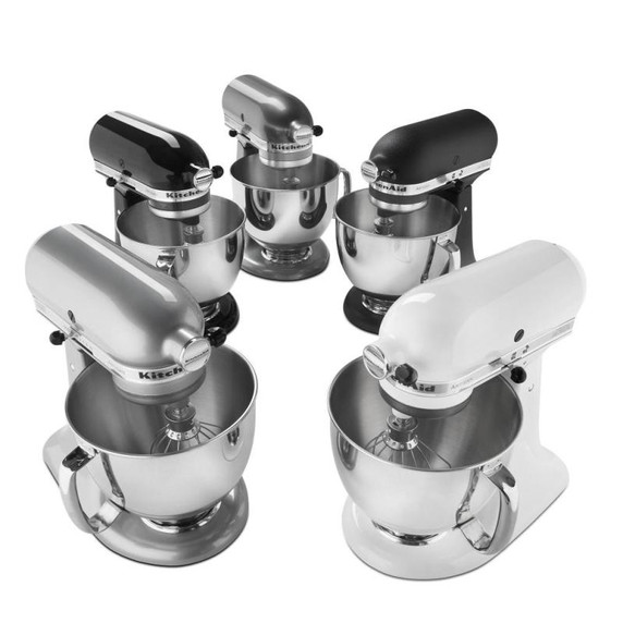Kitchenaid® Artisan® Series 5-Quart Tilt-Head Stand Mixer KSM150PSOB