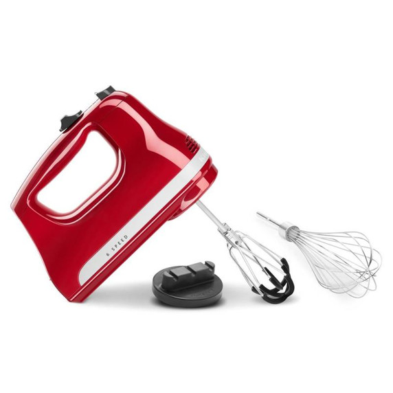 Kitchenaid® 6 Speed Hand Mixer with Flex Edge Beaters KHM6118ER