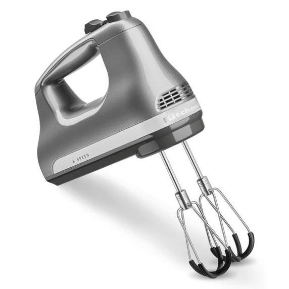 Kitchenaid® 6 Speed Hand Mixer with Flex Edge Beaters KHM6118CU