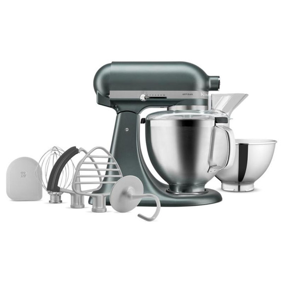 Kitchenaid® Artisan® Series 5 Quart Tilt-Head Stand Mixer with Premium Accessory Pack KSM195PSJP