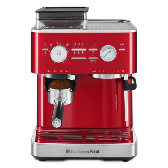 Kitchenaid® Semi Automatic Espresso Machine with Burr Grinder KES6551CA