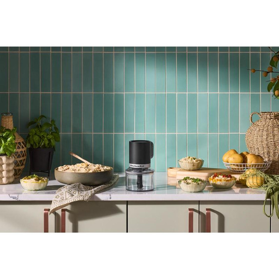 KitchenAid Go™ Cordless Top Down Chopper - battery sold separately KTCR350BM