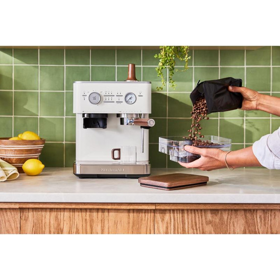 Kitchenaid® Semi Automatic Espresso Machine with Burr Grinder KES6551PL