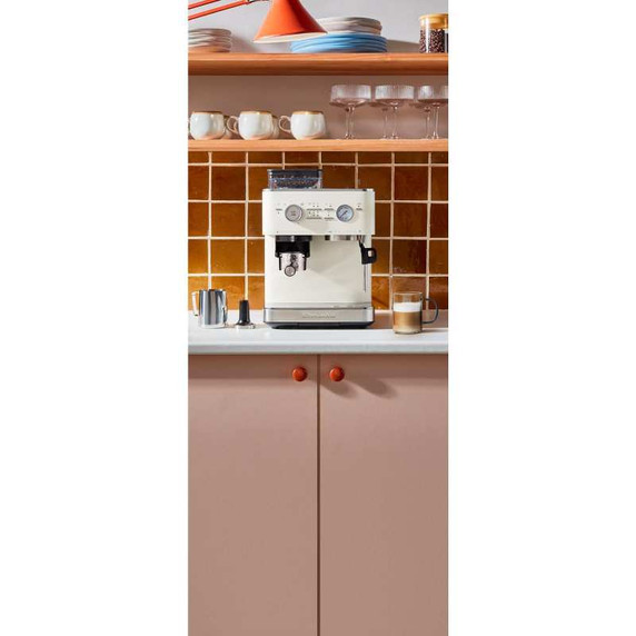 Kitchenaid® Semi Automatic Espresso Machine with Burr Grinder KES6551PL