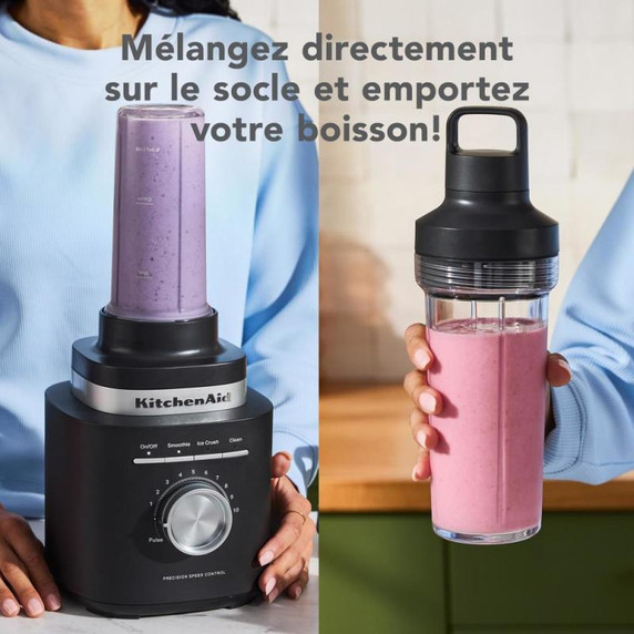 KitchenAid® Pure Power Blender with 2 Personal Blending Jars KSB2078PL