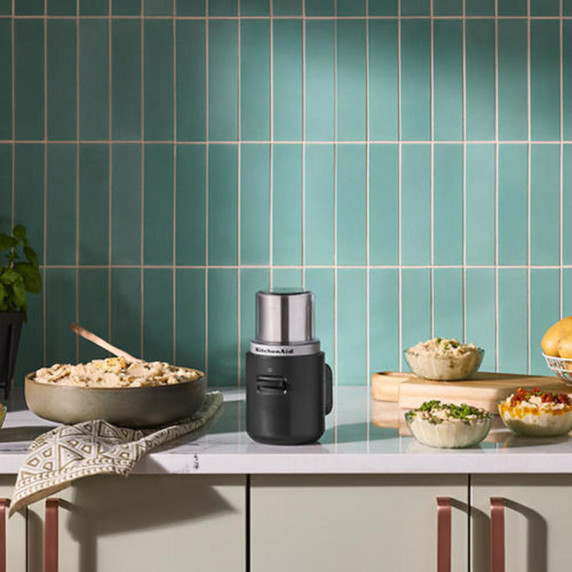 KitchenAid Go™ Cordless Blade Coffee Grinder - battery sold separately KBGR100BM