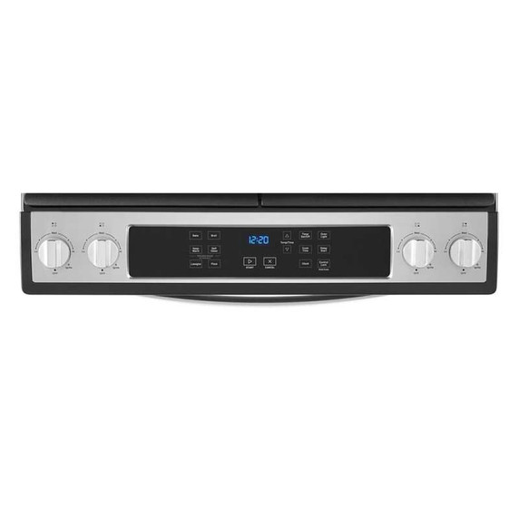 5.0 Cu. Ft. Whirlpool® Gas Range with Frozen Bake™ Technology WEG515S0LS