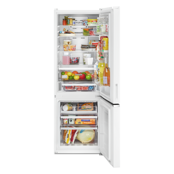 Whirlpool® 24-inch Wide Bottom-Freezer Refrigerator - 12.9 cu. ft. WRB533CZJW