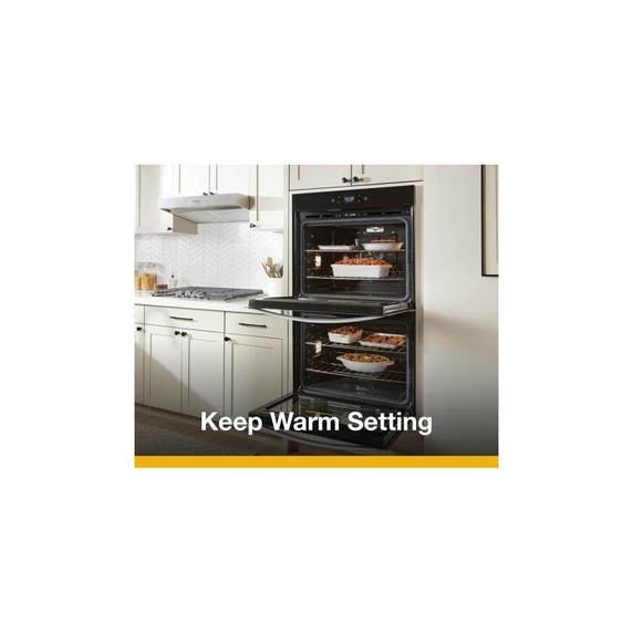 Whirlpool® 8.6 Total Cu. Ft. Double Wall Oven with Air Fry When Connected WOED5027LZ
