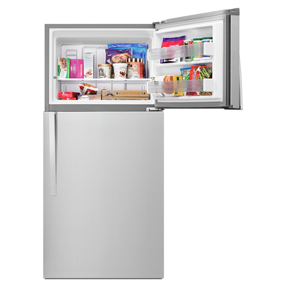 Whirlpool® 30-inch Wide Top Freezer Refrigerator - 19 cu. ft. WRT519SZDG